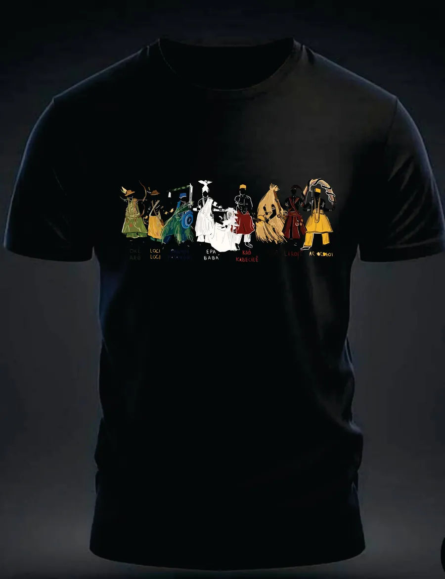 Camiseta Todos os Orixás Unidos — Rei 7 da Lira